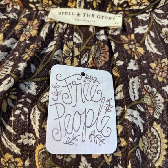 NWT Spell & The Gypsy Collective Dahlia Maxi Dress Size S - Picture 4 of 7